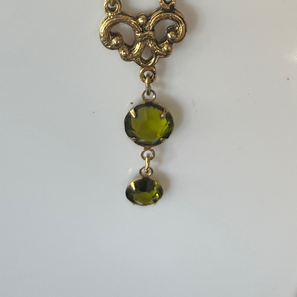 Vintage Rhinestone Necklace - Picture 4 of 4